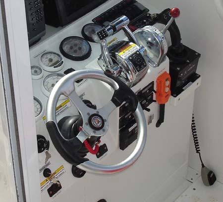 Outboard Motor Position and Throttle Setting Photo 6.