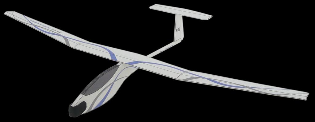 This project is designed as a hand thrown glider, launched from the ground, or launch from an elevated location for longer flights.