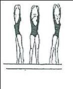e. Step and place toe on ankle, thigh turned out extend leg to low front oblique and step forward. Repeat on other leg. Repeat e. (i.e. execute 4 times) d.
