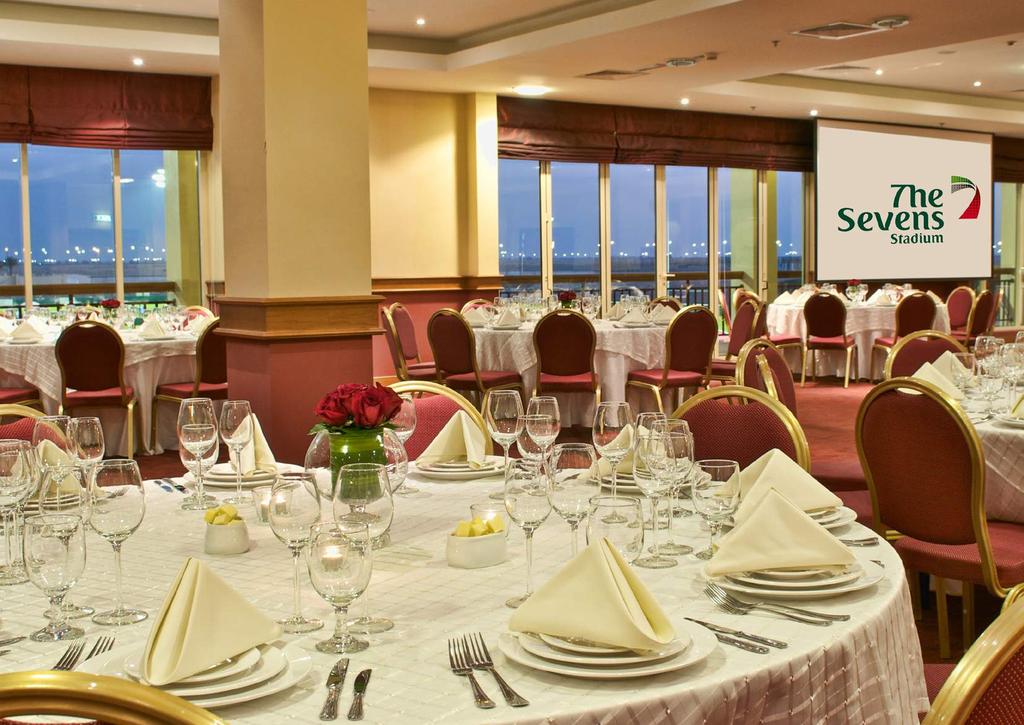 The Events Banquet Hall This venue is ideal for large parties, conferences and events, with flexible configuration.