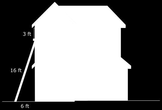 What is the approximate height of the house, including the roof? A.