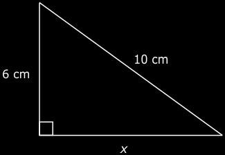 107. Which expression can be used to find the length of the third side of the triangle below? A. B. C. D. 108.