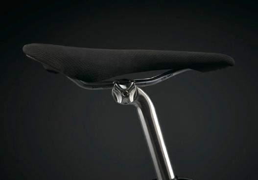 , W:520mm Grip Tern Custom Black Leaser Berd grip Seat Post 3D Forged Alloy Hi-polished w/ez