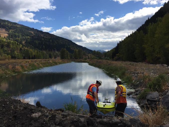 Understanding Tailings Deposition Standard 200kHz frequency SBES performs well for surveying the TSF mudline; the tailings / water interface is easy to detect.