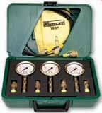 Plastic Case Test Kits - Hand Held Gauges Plastic gauge boxes are available with 1, 2 & 3 63mm gauges and 1 gauge in 100mm, in a standard plastic box which carries test points and hoses in the base.