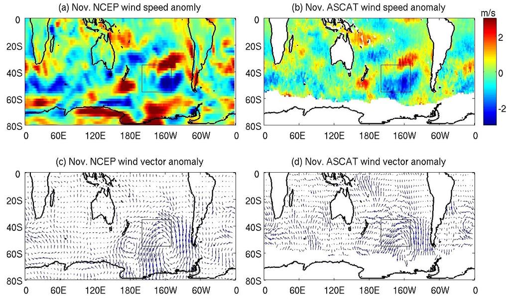 Anomalous wind speed & direction associated with the anticyclone caused the oceanic warming: observational analysis suggest comparable roles of ocean