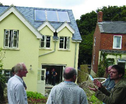 uk Stroud District Council Target 2050 / Open Homes Walk Rodborough and Stroud Walking to Rodborough we visit properties where sustainability has been a priority, including a new eco-friendly home