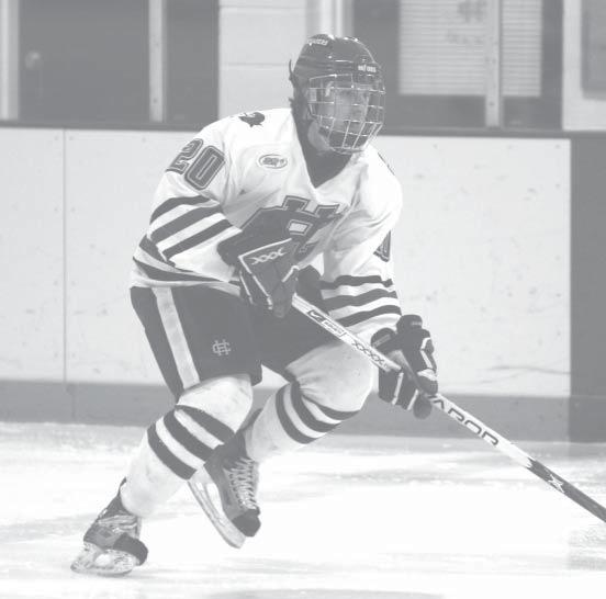 netted a goal against Sacred Heart (2/16).