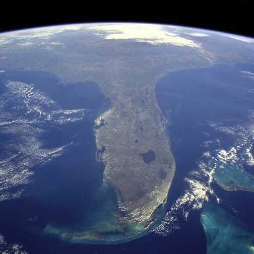 Florida From Space Expansive