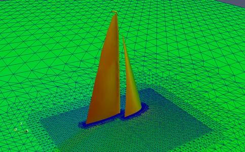 This entire process s automation allows sails to be quickly digitized and transformed into 3D models in just minutes.