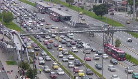 Traffic jams make people want to use public transport and not live far from
