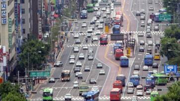 Seoul, South Korea Increased average speeds for BOTH cars and buses From 10 km/h to over 20