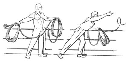 CFCD 105 Seamanship Rigging and Procedures Manual Figure 1 Heaving Knot HEAVING A LINE Use the following technique to throw a heaving line: 1.