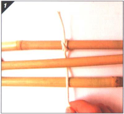 The tripod can be used for creating signal fires, shelters and camp crafts in a survival situation. Steps to Lashing a Figure-of-Eight Lashing 1.