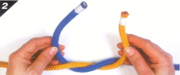 Figure 2 Step 1 Note. From Pocket Guide to Knots and Splices (p. 98), by D.