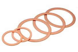 Gaskets Viewports Avalible in a variety of materials for HV and UHV