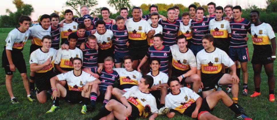 THE FORD RUGBY ACADEMY AT OPPORTUNITIES TOURING ABROAD SCHOLARSHIP PROGRAMME Senior students in the school take part in a major overseas tour every three years.