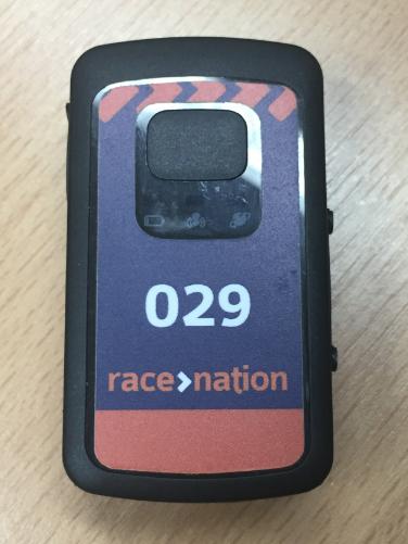 Please see below instructions from Race Nation on your tracker and how it works. Please note that you will need to provide your own water housing for the trackers.