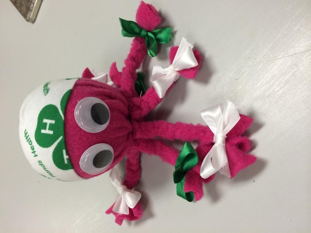 The Mariner s 4-H club also made the Octopus stuff toys during their