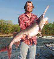 Paddlefish KRISTEN GILLMAN NELS RODEFELD Even a large surf rod bends to the weight and the force of one of Oklahoma s river monsters.