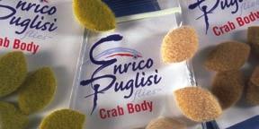 ENRICO PUGLISI CRAB BODY: #120 Sometimes when you need to create a more realistic crab pattern you need to trim