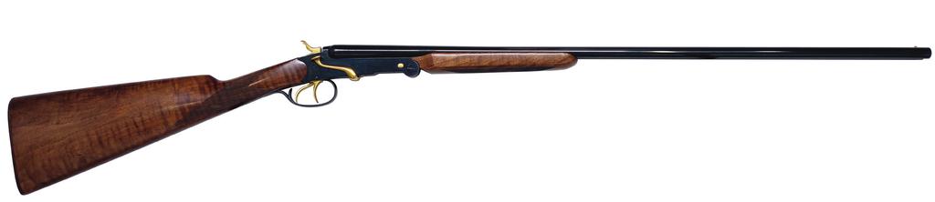 Double Guns Alesta.410 For full descriptions, see SKU list beginning on page 27. Based on a century-old design, the Alesta is a classic double trigger side-by-side.