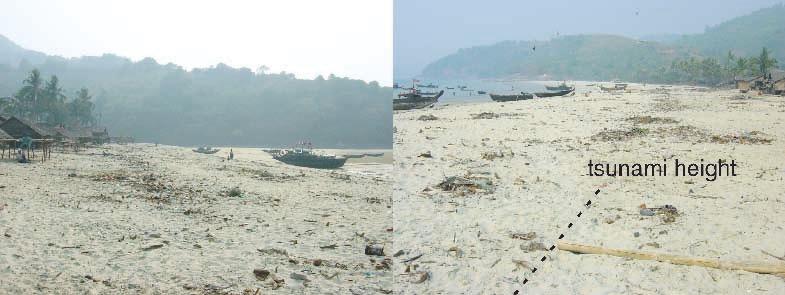 Tsunami Survey along the Myanmar Coast for the December 2004 Sumatra-Andaman Earthquake 5.7 MM-07: Nyawbyin Village (13 38 05.3 N, 98 08 45.