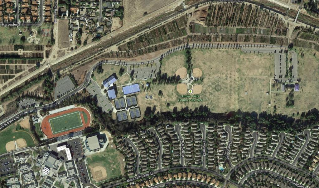 2015 Moorpark High School VENUE MAP 4500 Tierra Rejada Road Moorpark, CA 93021 May 22th-25th MHS FIELD #8 Moorpark High Stadium AV FIELD #4