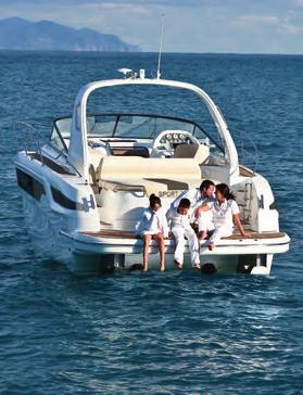 SPORT 35 20 21 Right on course in confident style Whether you are in a small swimming bay or an exclusive yacht harbour, you are guaranteed to impress with the SPORT 35.