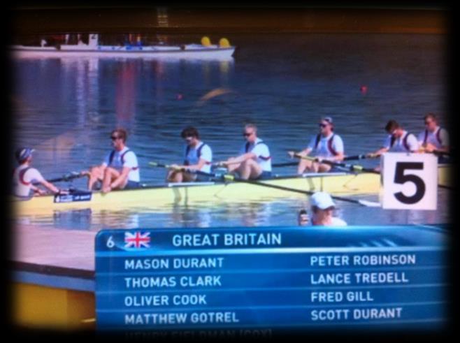 Great Britain senior rowing squad.