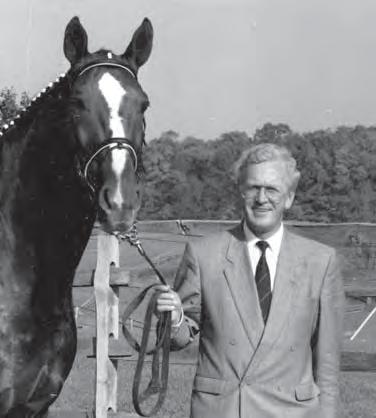 The breeding of warmblood horses was just taking off there were organizations/registries for Hannoverians, Trakehners, and Liz Searle, Mary Giddens and Gert van der Veen Oldenburgs, and a few others