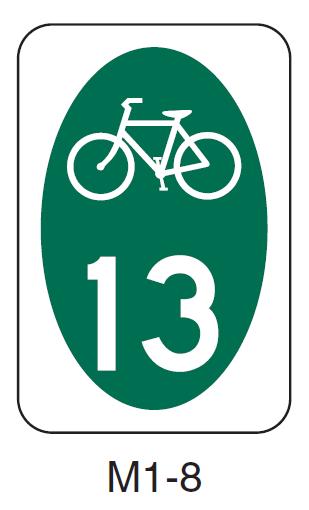 BICYCLE GUIDE SIGNS/WAYFINDING