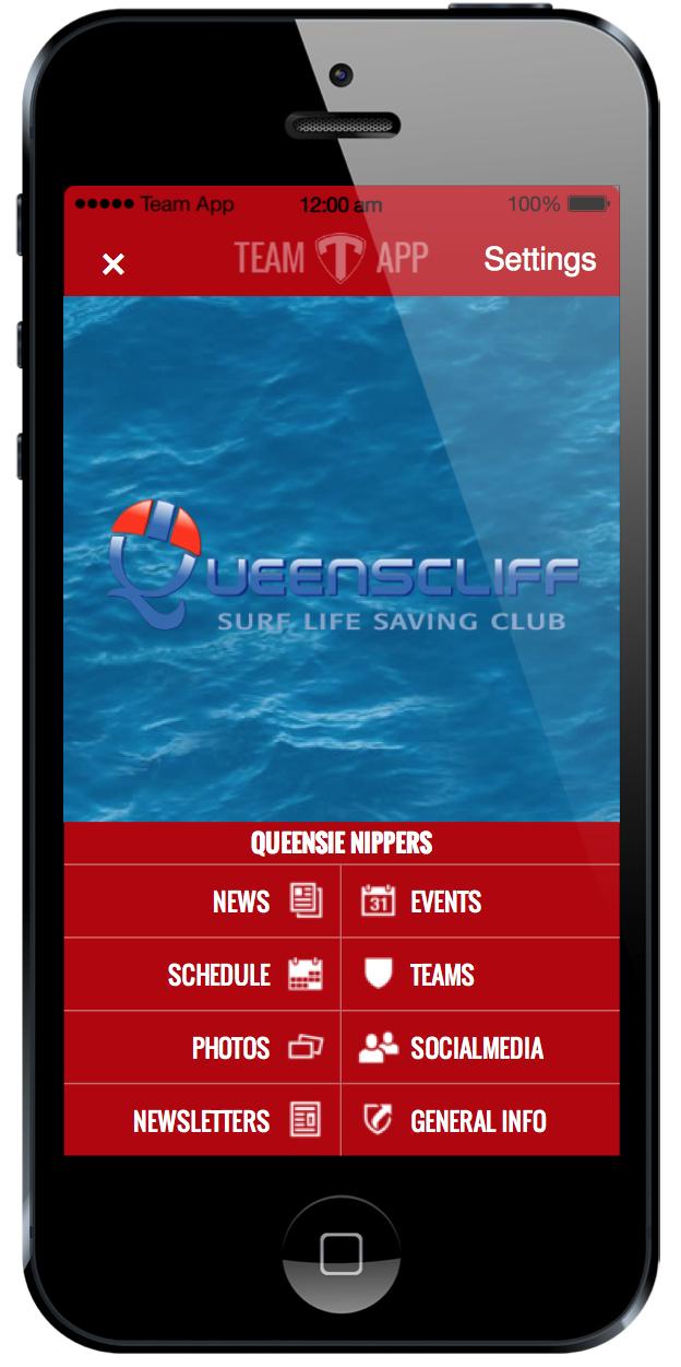 Queensie Nippers has it s own App using the Team App placorm download it now to stay up to date with all the latest informa@on. Follow these steps: 1.
