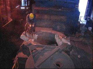 CONTROL: Process change Foundry furnace lining removal Old: