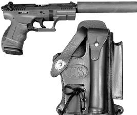 .. $26.95 HOL095 ARGENTINE LONG DROP GRUPO ALACRAN POLICE Original for Hi-Power and Model 1911 pistols.