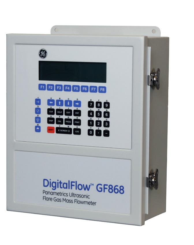 DigitalFlow GF868 Panametrics Flare Gas Mass Ultrasonic Flowmeter with Extended Performance Range Applications The DigitalFlow GF868 flowmeter is a complete ultrasonic flow metering system for: Flare