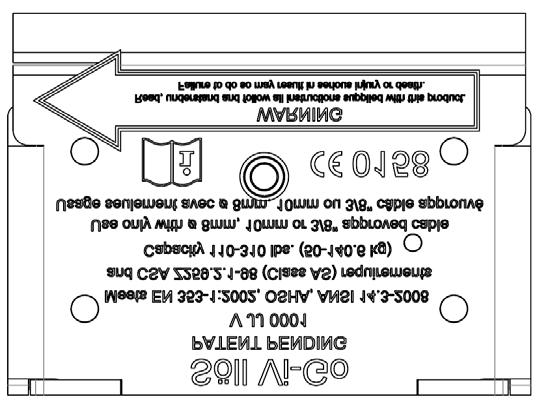 cable V JJ - Product code - construction year 0001 - serial number CE0158 - monitoring testing institute DEKRA