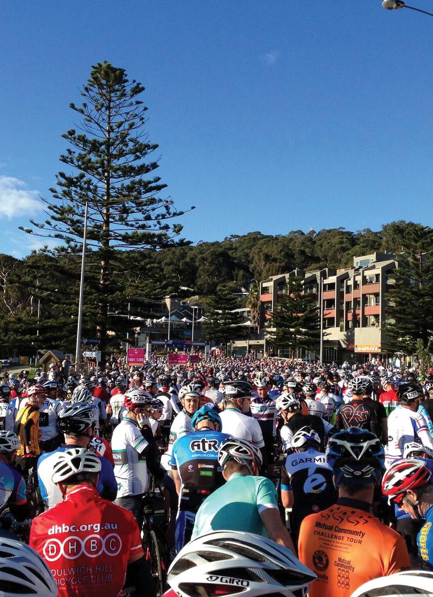 Wiggle Amy s Gran Fondo Held on the spectacular Great Ocean Road, Victoria, this is the premier mass participation cycling event in Australia attracting thousands of bike riders from around the