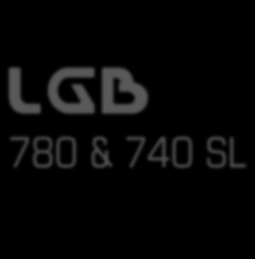 LgB 780 & 740 SL Rise: 1 (25,4