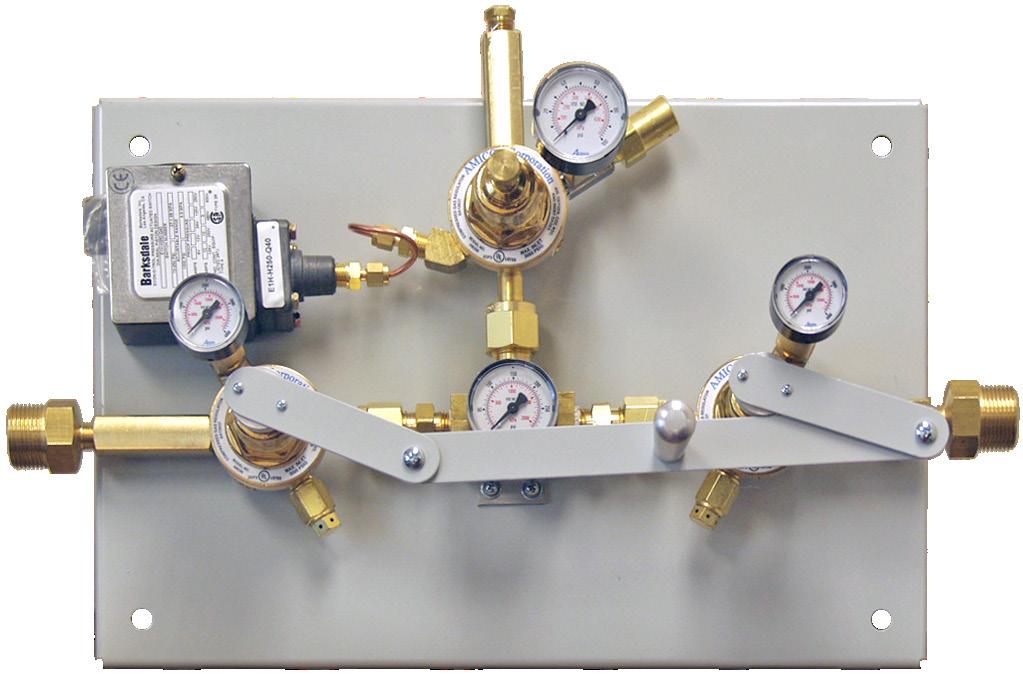 APPENDIX - A C2 Manifold Layout Line Pressure Gauge Pressure Switch M-PRSW-NIT Check Valve M-X-MAN-33B Line
