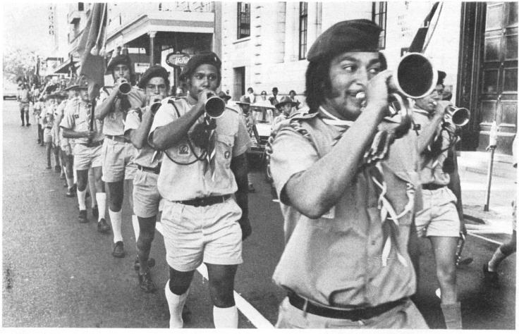 Very little has been found in the Scout archives regarding Scout bands from the very early days of Scouting in the Western Cape even though many troops did have bands.