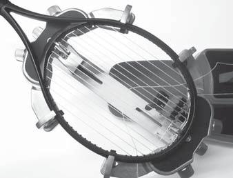 Follow the manufacturer's recommended stringing pattern for one or two piece stringing.