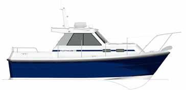 Whether the boat is to be used for serious passage making or simply for coastal cruising the Orkney Pilot House 25 has this versatility.