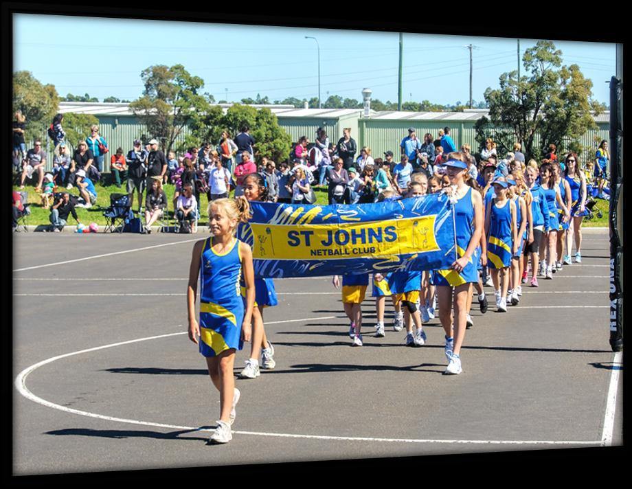 St. Johns Netball Club accepts registrations from all ages. This year St. Johns has 11 teams ranging from seniors to Nettas.