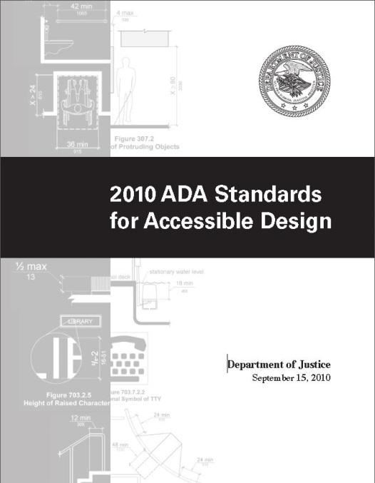 1 2010 ADA Standards FEDERAL 2010