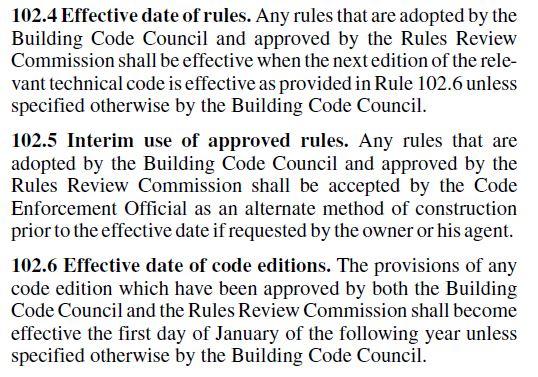 When Can Be Used Once the proposal is approved by the Rules