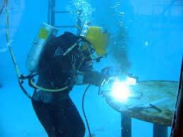 cracking. In addition, welders working under water are restricted in manipulating the arc the same as on the surface.