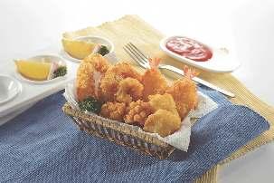 pieces of salt & pepper squid chunks Pacific West 12x200g 41755 Sykes 1x450g Seafood Basket 47933 water