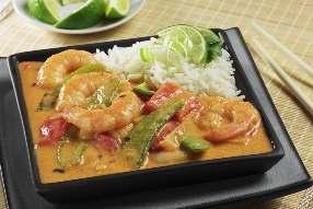 K. Fine Foods 12x300g 6172 King Prawn Red Thai Curry 3798 Salmon, smoked haddock & king prawns in a rich creamy white wine sauce infused with