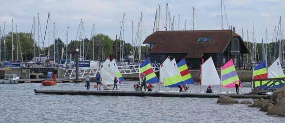 DINGHY SAILING For complete beginners starting to sail, our entry level courses combine practical on the water training with sailing theory through games and on-shore learning.